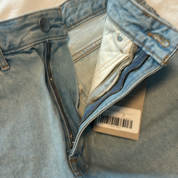 Everlane The A-Line Denim Short Size 27 - Picture 4 of 6